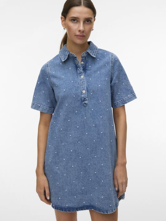 Image du produit Vero Moda VMOCINA Midikleid Jeanskleid (L)