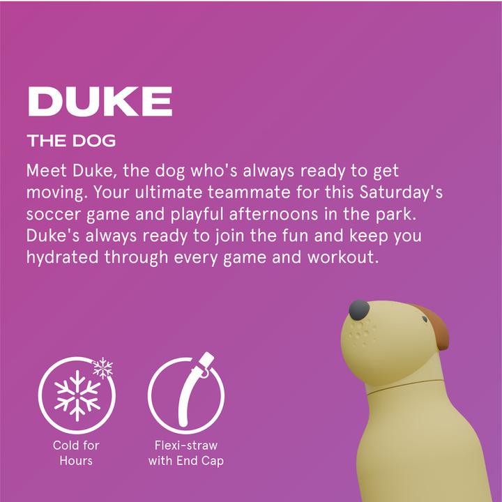 Image du produit Asobu Bestie Dog - Bouteille isotherme avec paille 460 Ml (0.46 l)