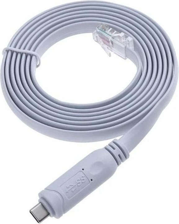 MicroConnect Cavo console USB-C - RJ45 M-M (S/UTP, CAT8.2, 1.80 m)