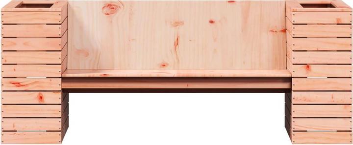 Actual product image vidaXL Garden bench with Douglas fir planters