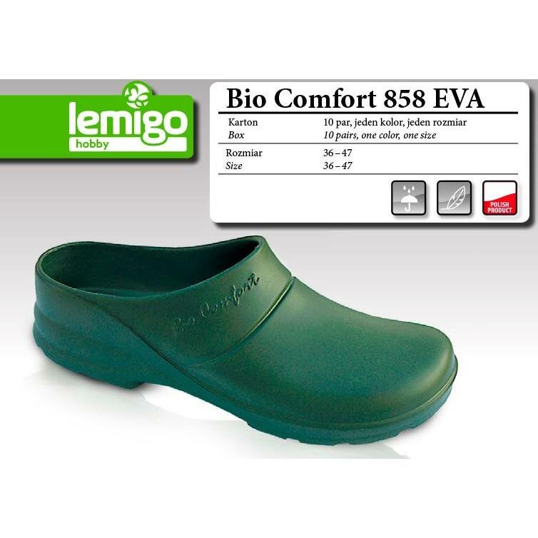 Lemigo, Sicherheitsschuhe, BUTBIO Comfort Gr. 44, GRÜN 858 (728580044A) (44)