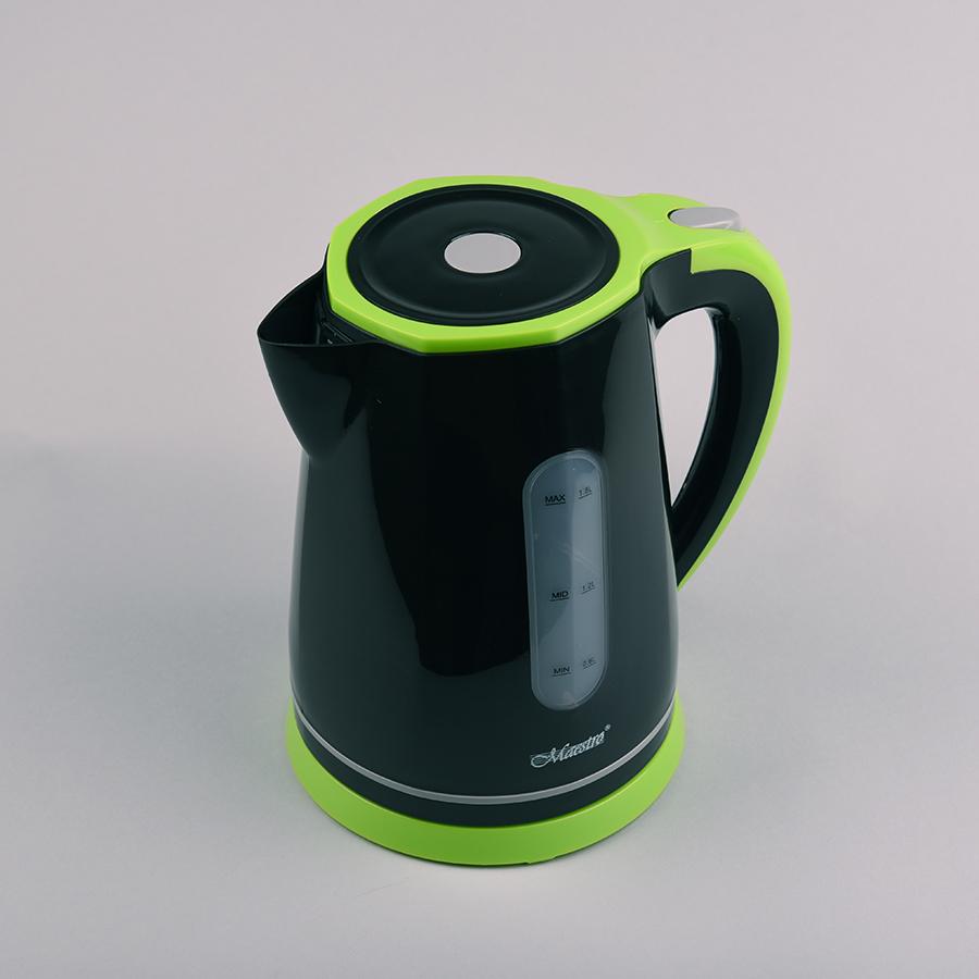 Feel-Maestro MR-058-BLACK elektrische waterkoker, Waterkoker, Zwart