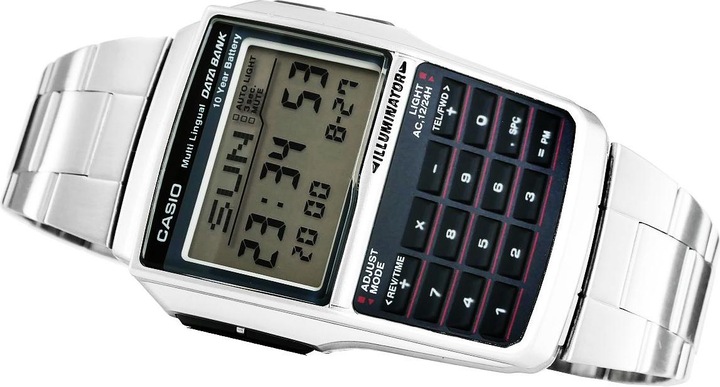 Actual product image Casio Databank (Digital watch, 37 mm)