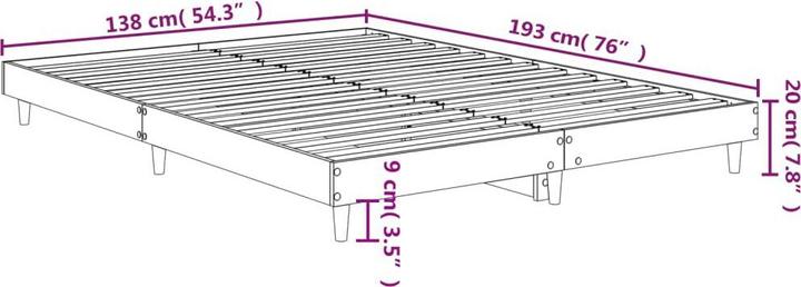 Image du produit VidaXL Hadleigh (135 x 190 cm)