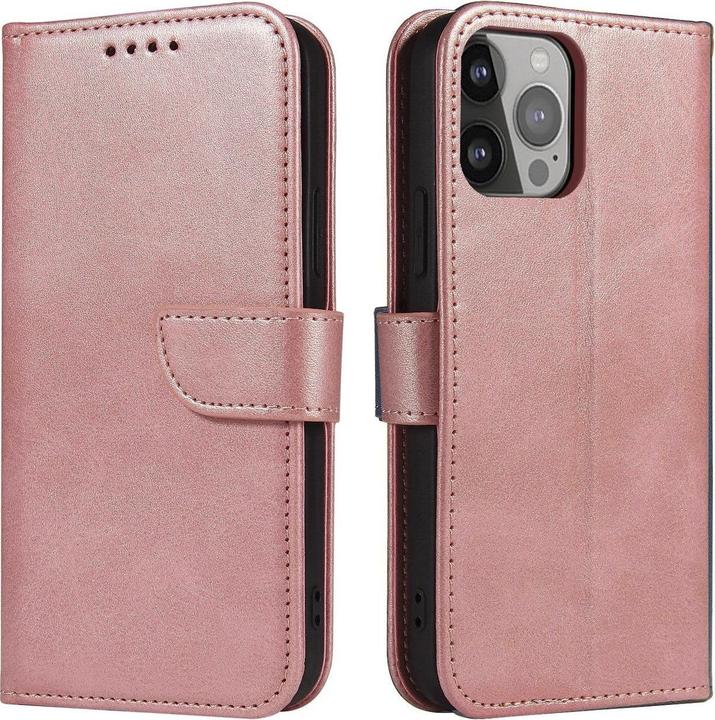 Image du produit Hurtel Back panel cover Magnet Case with Flip for Samsung Galaxy S25 Edge - Pink (Samsung Galaxy S25 Edge)