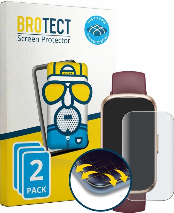 Produktbild BROTECT Fullscreen für Tifozen P08 1.47" Schutzfolie Displayschutz Folie Matt Entspiegelungsfolie