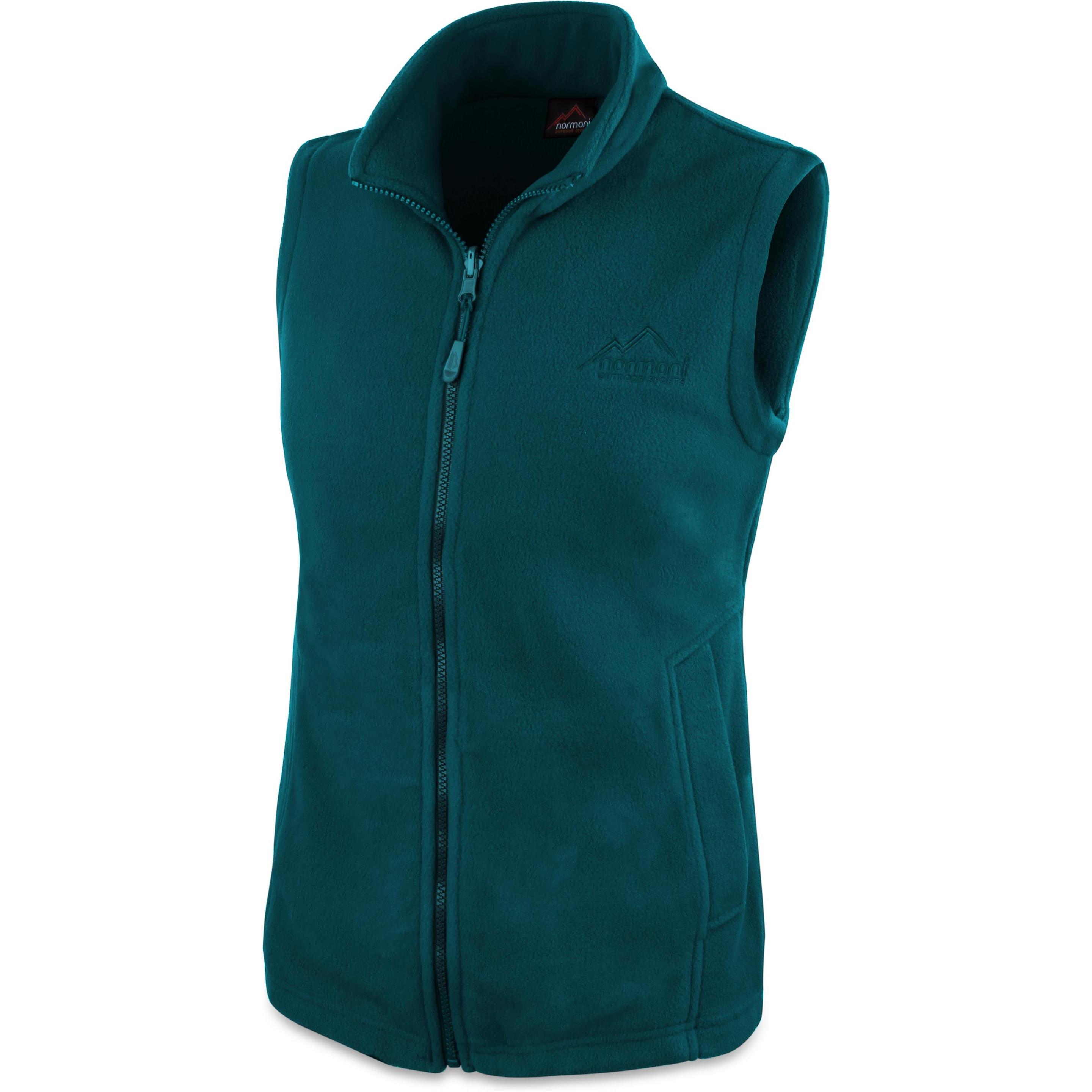 Normani, Damen, Weste, Damen Fleeceweste Jovik - 1303, Türkis, (4XL)