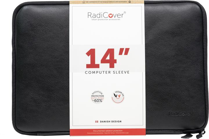 Actual product image Radicover Leather Computer Sleeve 14 (14")