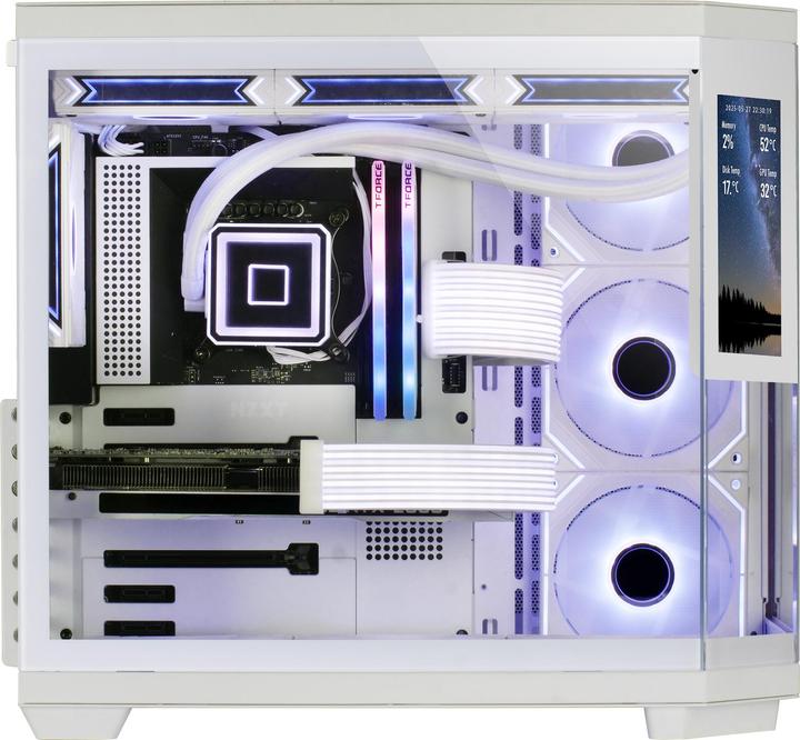Produktbild Mars Gaming Mc3tcorelcdw (ATX, mATX, Mini-ITX)
