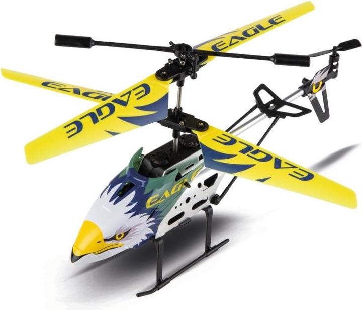 Actual product image Carrera 2.4 GHz Storm Eagle RC Helicopter with Gyro and LEDs