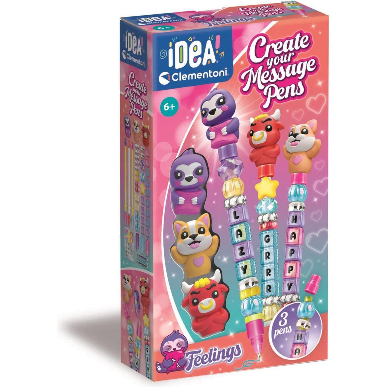 Clementoni Multicolore Deine Nachrichten Stift-Kreationen - Emo