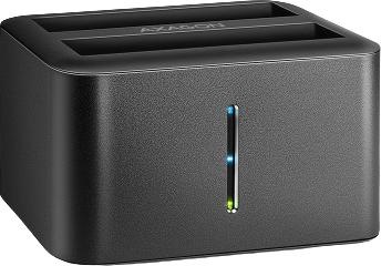 Actual product image Axagon ADSA-D25 storage drive docking station USB 3.2 Gen 1 (3.1 Gen 1) Type micro-B Black (2.5")