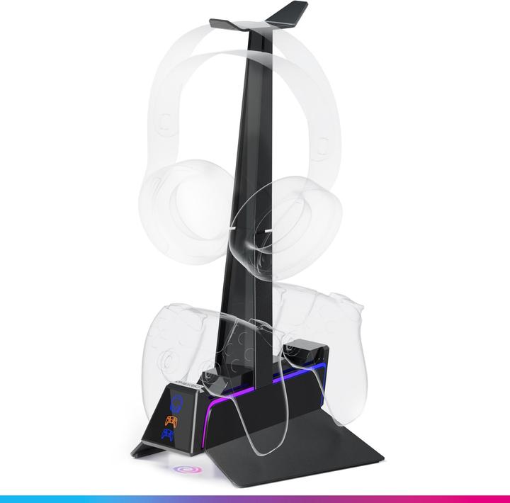 Produktbild Oniverse Ps5 Fast Charging Station - Black (PS5)