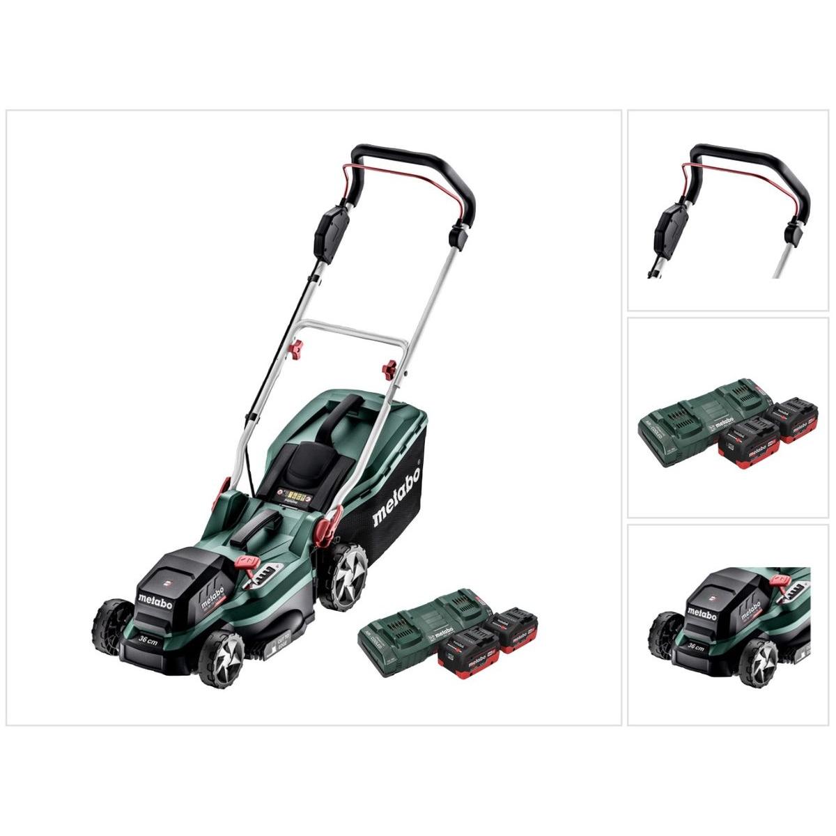 Metabo, Rasenmäher, RM 36-18 LTX BL 36 (Akkubetrieb)