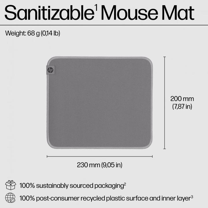 Productafbeelding HP 105, Sanitisable Muismat
