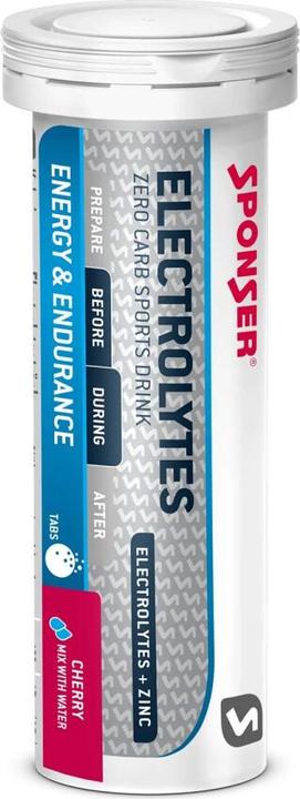Actual product image Sponser Electrolytes Tabs (Cherry, 10x)