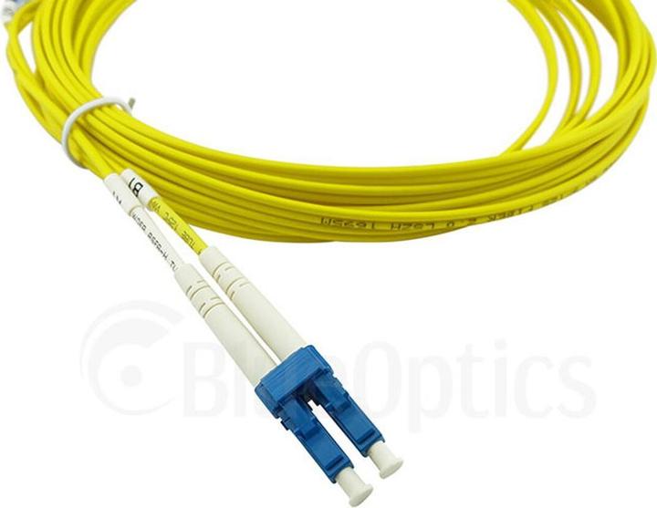 Actual product image BlueOptics Duplex fibre optic patch cable LC-UPC/LC-UPC Singlemode 1 metre (CAT6, 1 m)