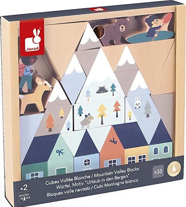 Image du produit Janod Cubes Vallee Blanche