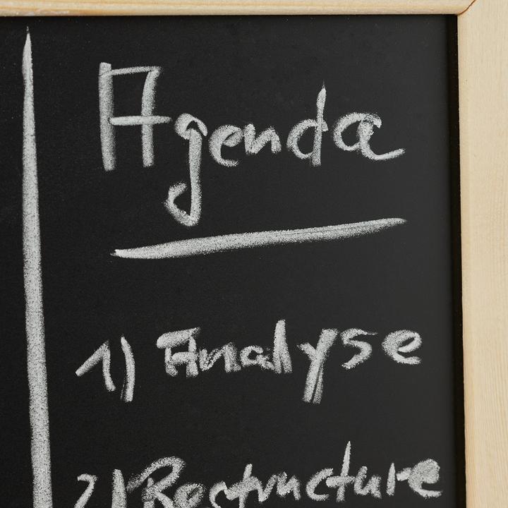Produktbild Relaxdays Kreidetafel (40 x 2 x 30 cm)