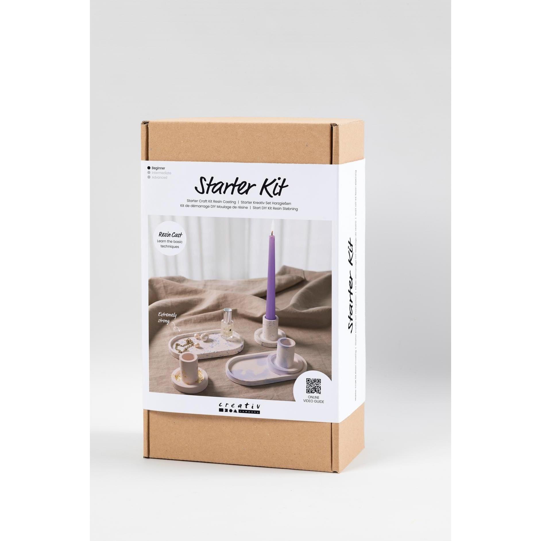 Thumbnail - Creativ Company Giessharz Kerzenhalter und Tabletts