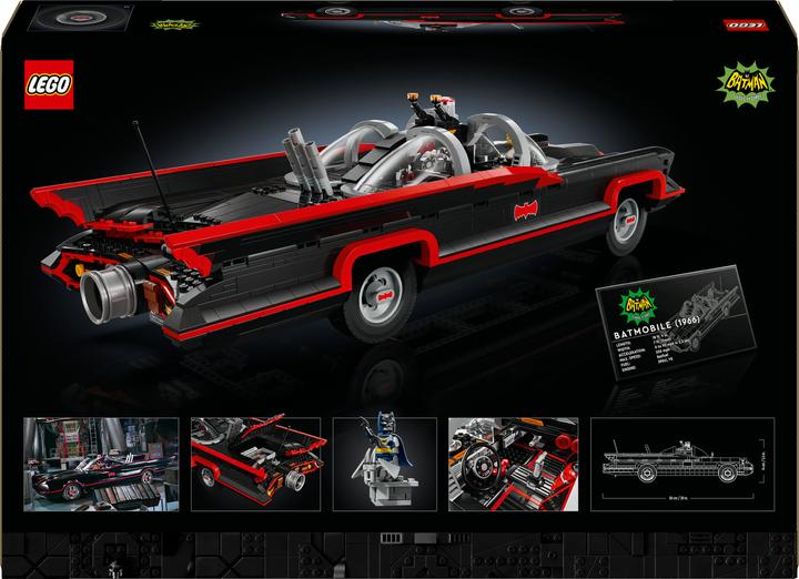 Productafbeelding LEGO Batman™: Batmobile™ van de klassieke tv-serie (76328, LEGO DC, LEGO Zeldzame Sets)