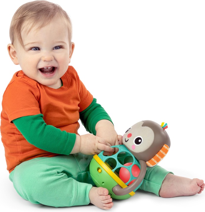 Actual product image Bright Starts Grab n’ Shake Monkey Oball