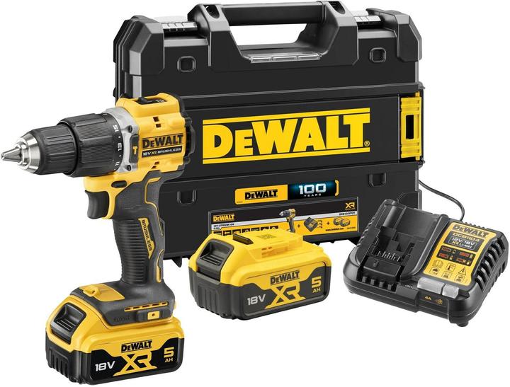 Actual product image DeWalt DCD100YP2T-QW (Rechargeable battery operated)