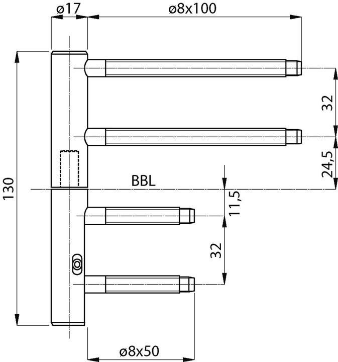 Actual product image Anuba Drill-in strips EI30