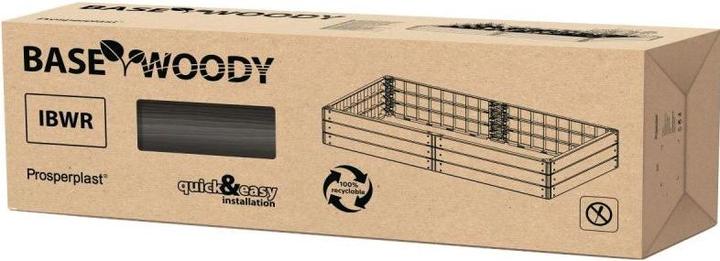 Productafbeelding Prosperplast Houten palissade basis Bruin 75,6 cm X 25 cm (75.60 cm)