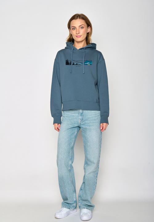 Immagine prodotto Greenbomb Women's Nature Hike Mountains Flipper Pullover (L)
