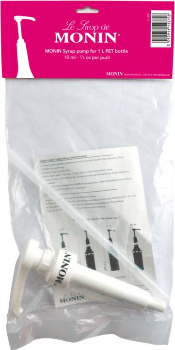 Produktbild Monin Pumpe 10ml für 100cl Sirup PET-Faschen (Dosierer + Ausgiesser)
