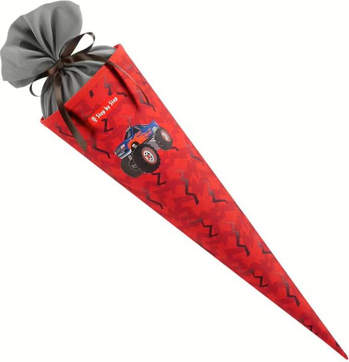 Produktbild Step by Step Schultüte,mit eingenähtem Bändchen (70 cm, 1x)