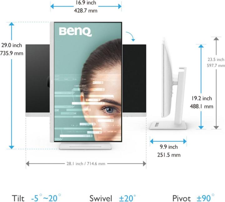 Image du produit BenQ GW3290QT (2560 x 1440 pixels, 31.50")