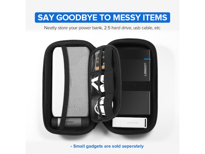 Immagine prodotto Ugreen Piccola borsa per notebook, alimentatore, cavo, adattatore e accessori