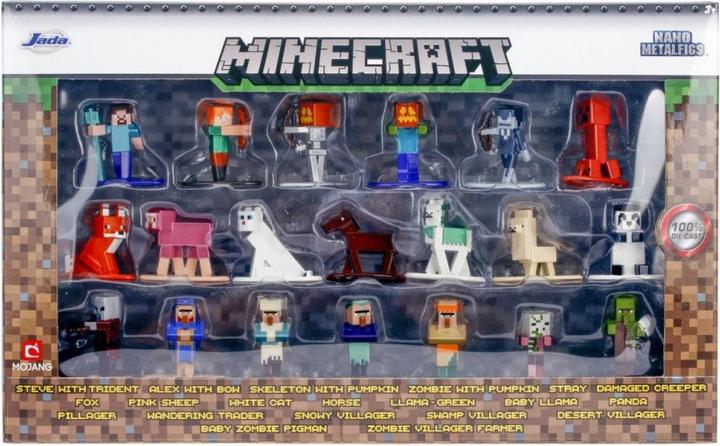 Produktbild Jada Minecraft 20-Pack Nanofigs Wave 3