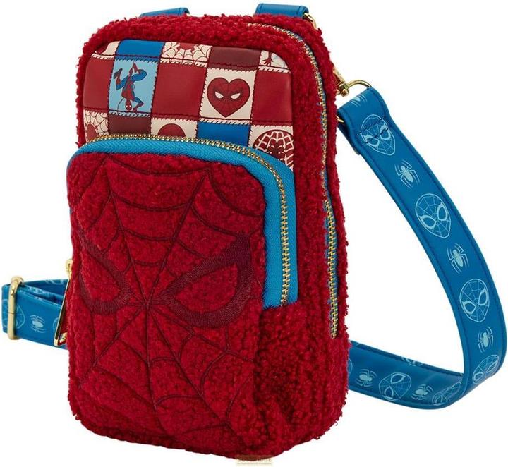 Image du produit Loungefly Marvel by sac à bandoulière avec porte-monnaie Spider-Man Cell Phone