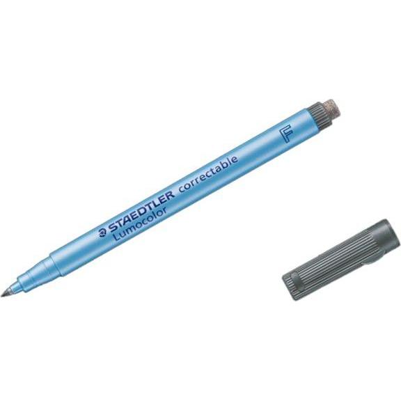 Thumbnail - Staedtler, Marker, Folienstift Lumocolor correc F (Grün, 0.60 mm, 10 x)