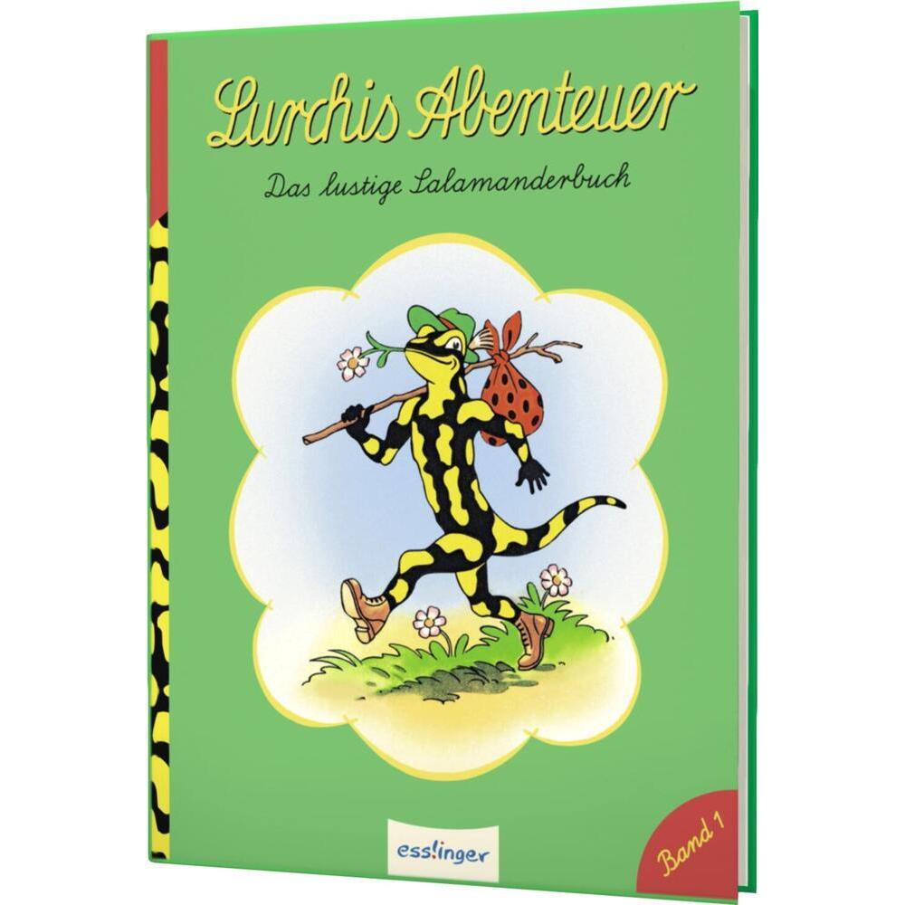 Lurchis Abenteuer 1: Das lustige Salamanderbuch, Kinderbücher von Erwin Kühlewein