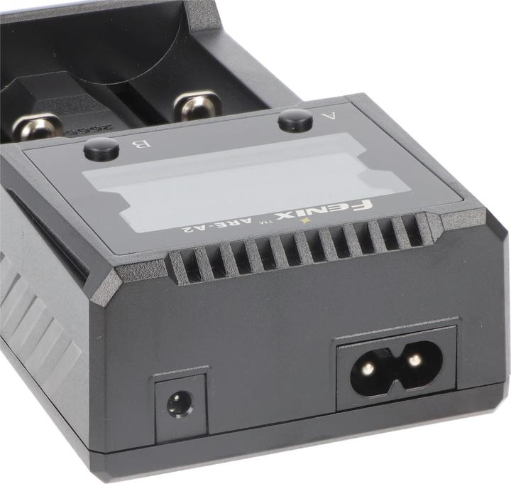 Actual product image Fenix ARE-A2 charger for two 10440, 14500, 16340, 18650, 26650, 21700 batteries (10440, 14500, 16340, 18650, 21700, 26650, Chargers without battery)