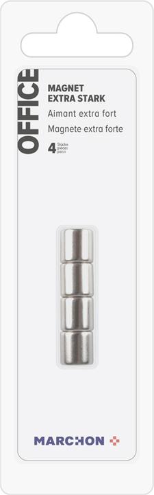 Produktbild Office Magnet aus Stahl rund (4x)