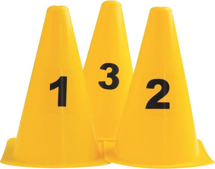 Actual product image Rubbabu Numbered cones