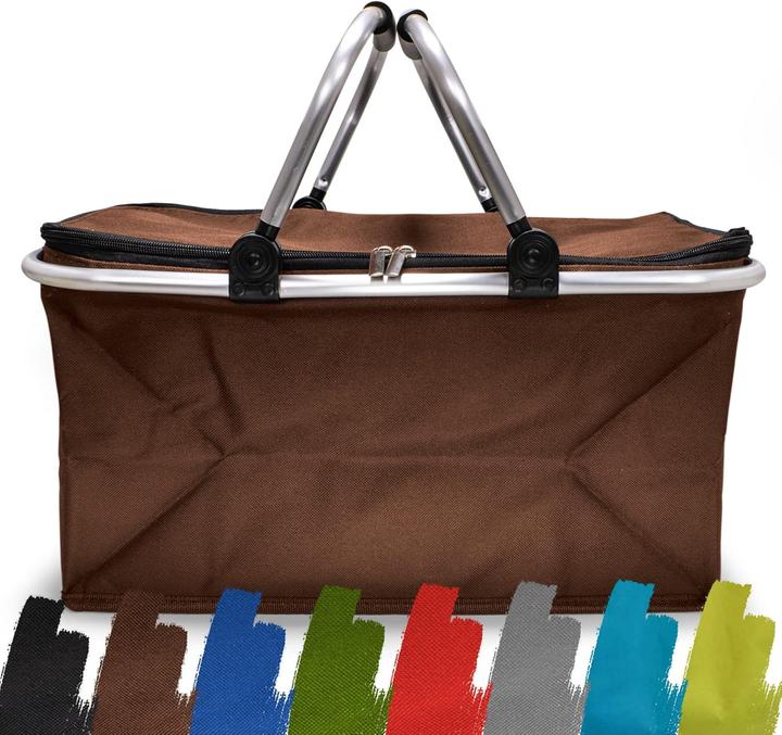 Actual product image e-Best Faltbarer Einkaufskorb mit Tragegriffen (3 Stück á 25L)