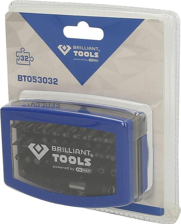 Actual product image Brilliant Tools Screwdriver bit set (6.3 mm)