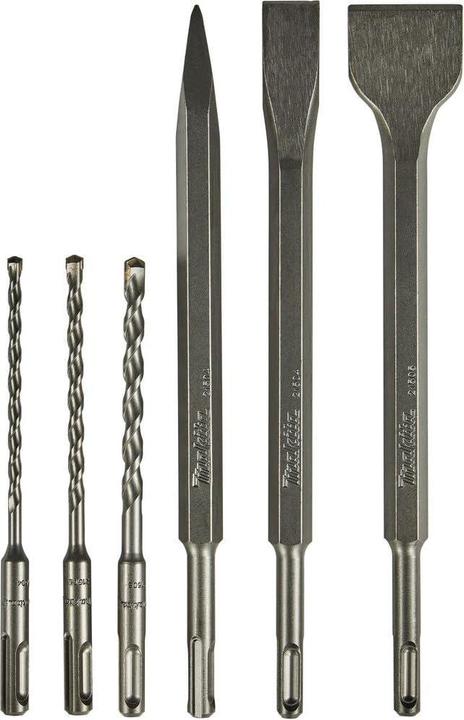 Actual product image Makita SDS+ drill/chisel set 6pcs.