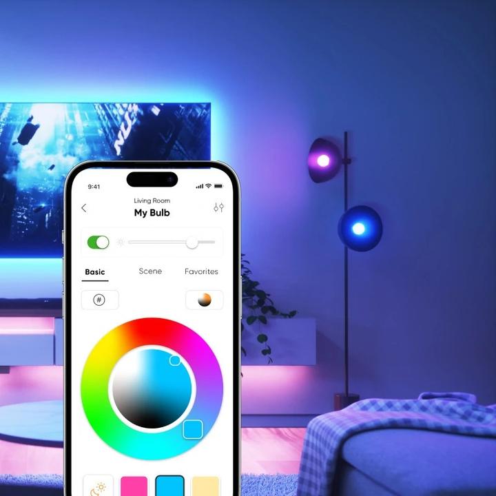 Produktbild Nanoleaf Matter Smart Bulb (E27, 8.50 W, 806 lm, 1 x, F)