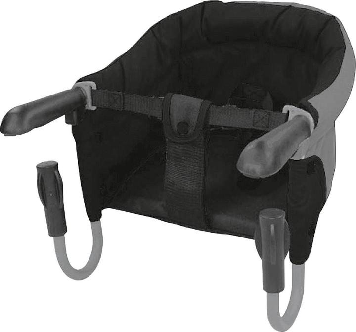 Produktbild ToyToyToy Kinder Tischsitz inkl. Tragetasche, 45x35x28cm, grau/schwarz, TC-102