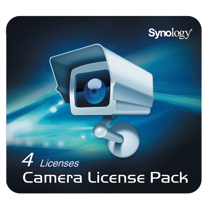 Actual product image Synology Camera License Pack (4 licenses)
