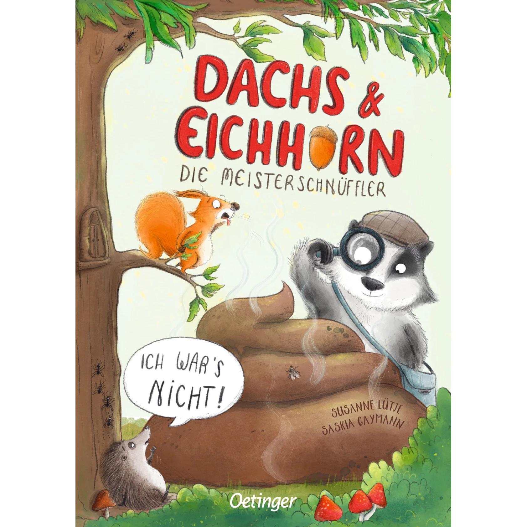 Thumbnail - Dachs & Eichhorn. Die Meisterschnüffler, Kinderbücher von Susanne Lütje
