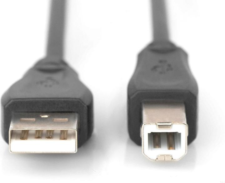 Produktbild Digitus USB2.0 Anschlusskabel, 1 m (1 m, USB 2.0, 2.50 W)