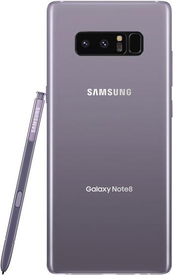 Produktbild Samsung Galaxy Note8 (128 GB, Orchid Gray, 6.30", Hybrid Dual SIM, 12 Mpx, 4G)